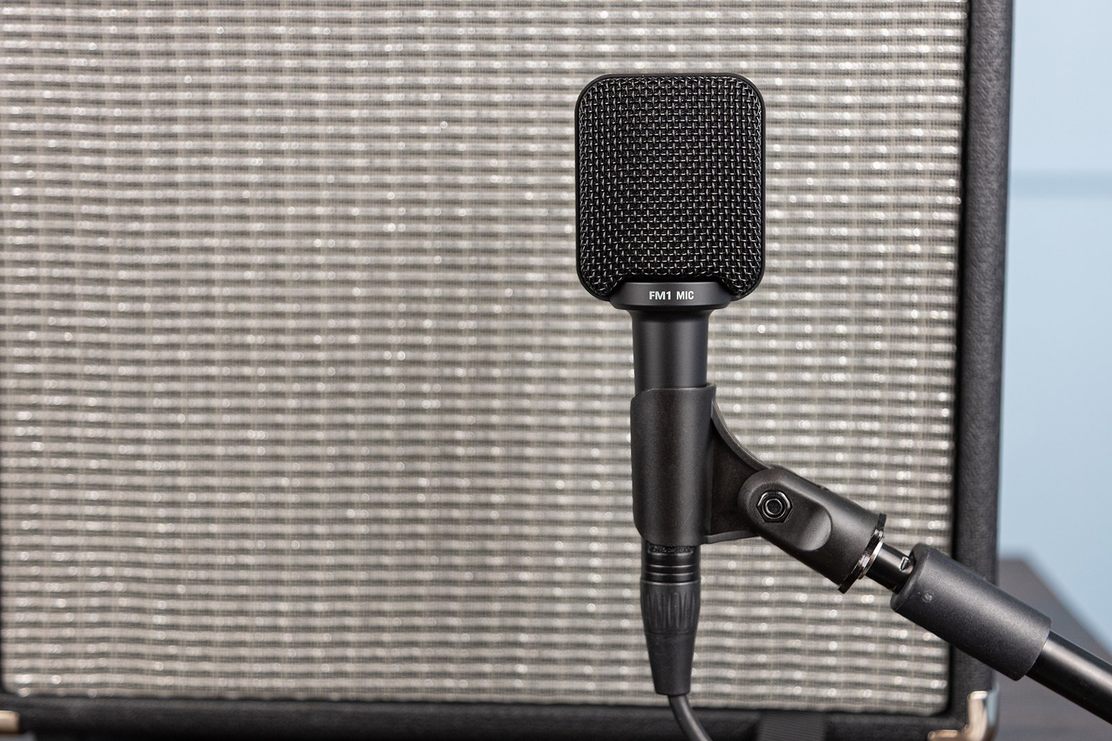 FM1 in front of amp cabinet