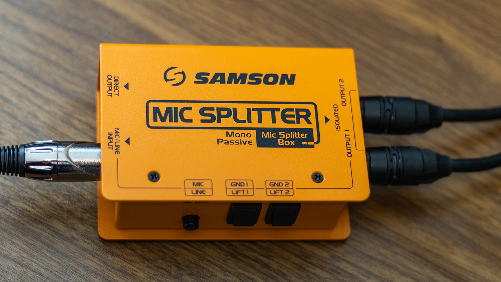 Mic Splitter with cables