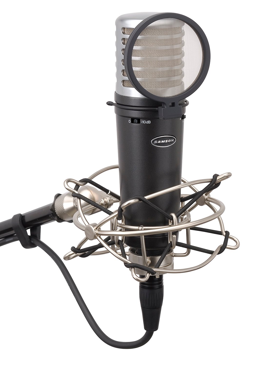 MTR231a with shockmount and pop filter