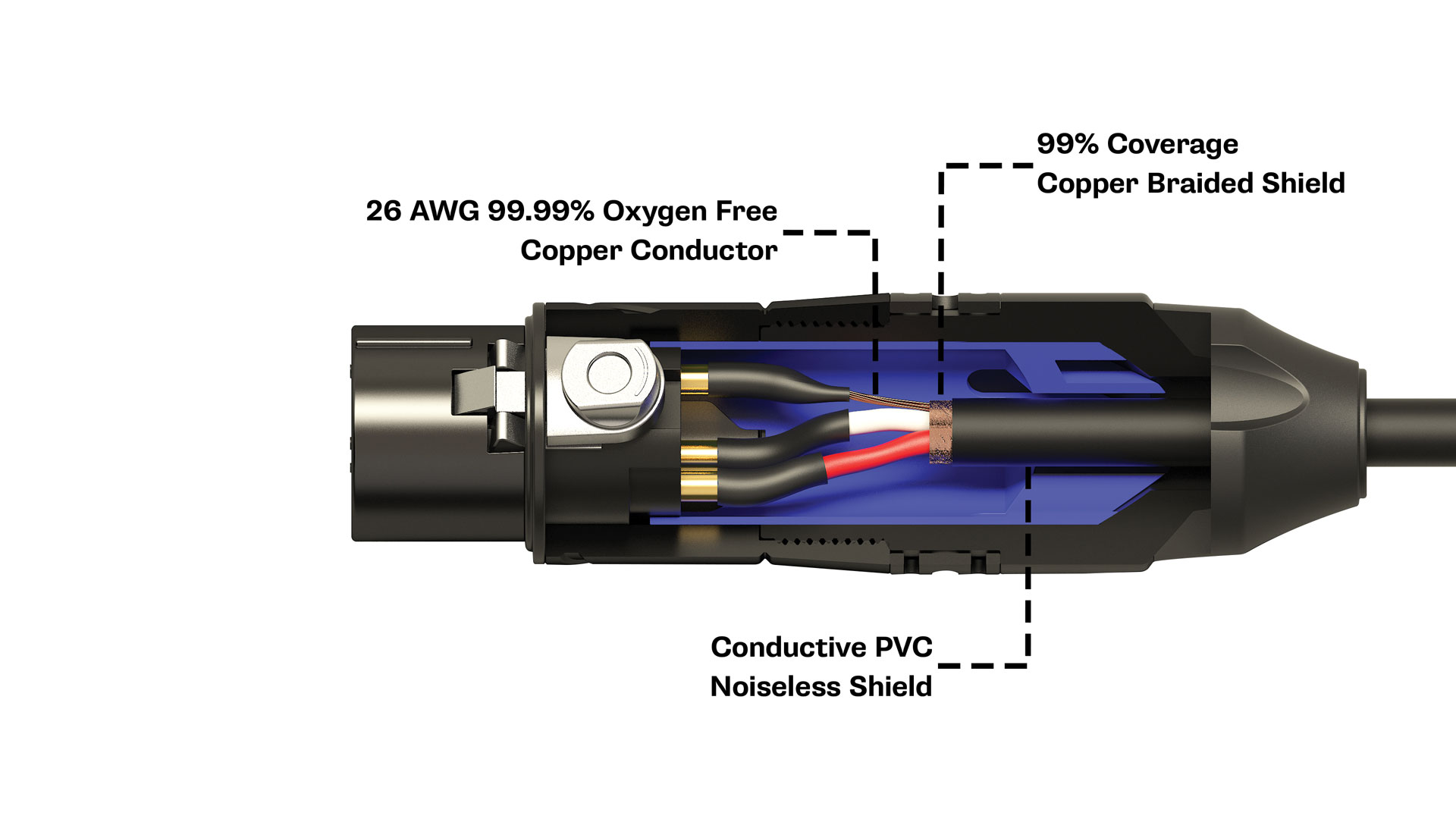 XLR Female Cutaway