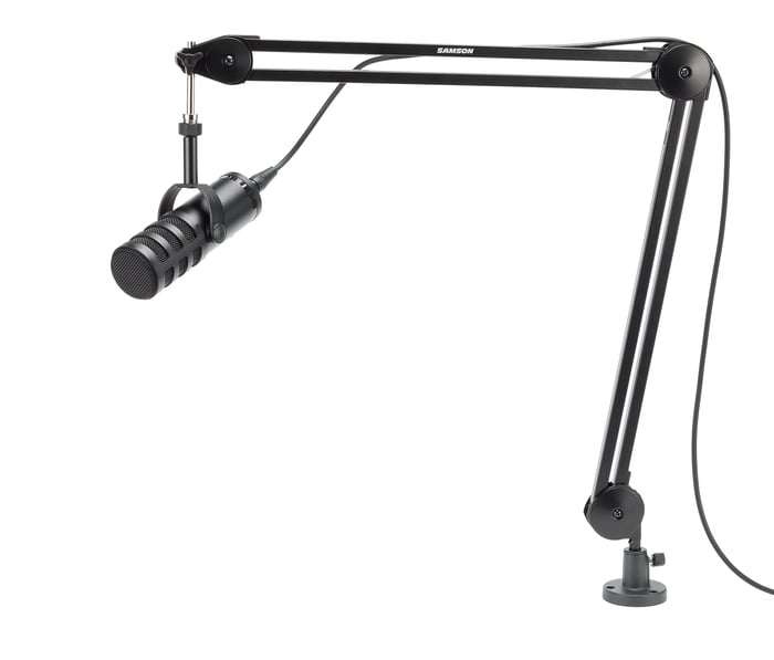 Q9U on MBA38 boom arm with XLR cable