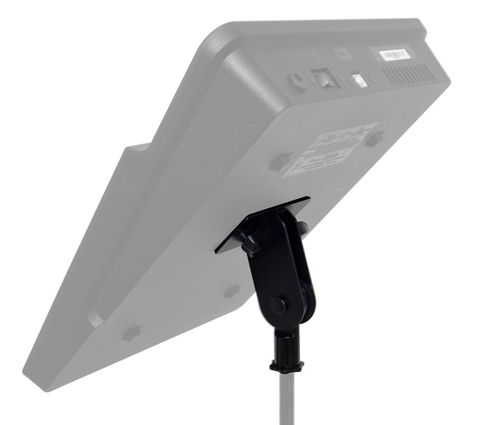 SMS124M MXP Stand side view with mixer